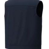 Men's Casual Vest with Stand Collar and Zip