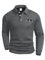 Fish Braid Polo Sweater