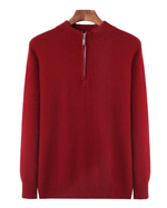 Genève Cashmere Zip-Up