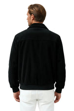Men's Corduroy Jacket - Black