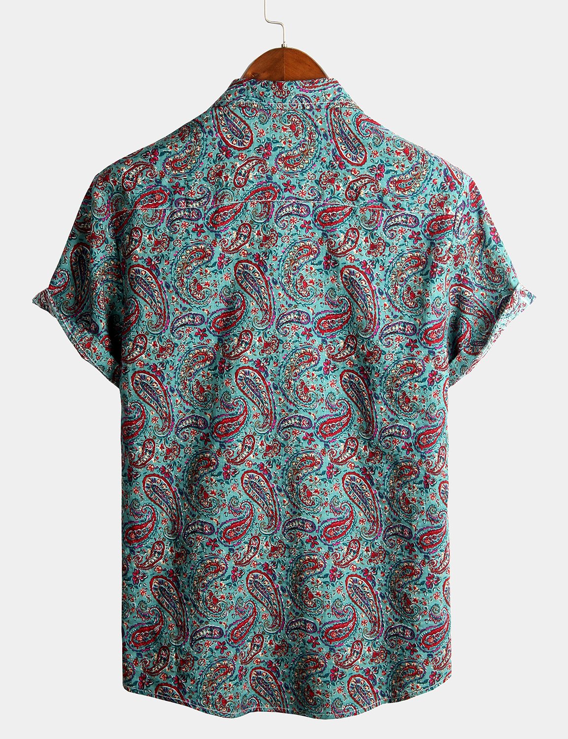 Retro 70s Vintage Paisley Shirt