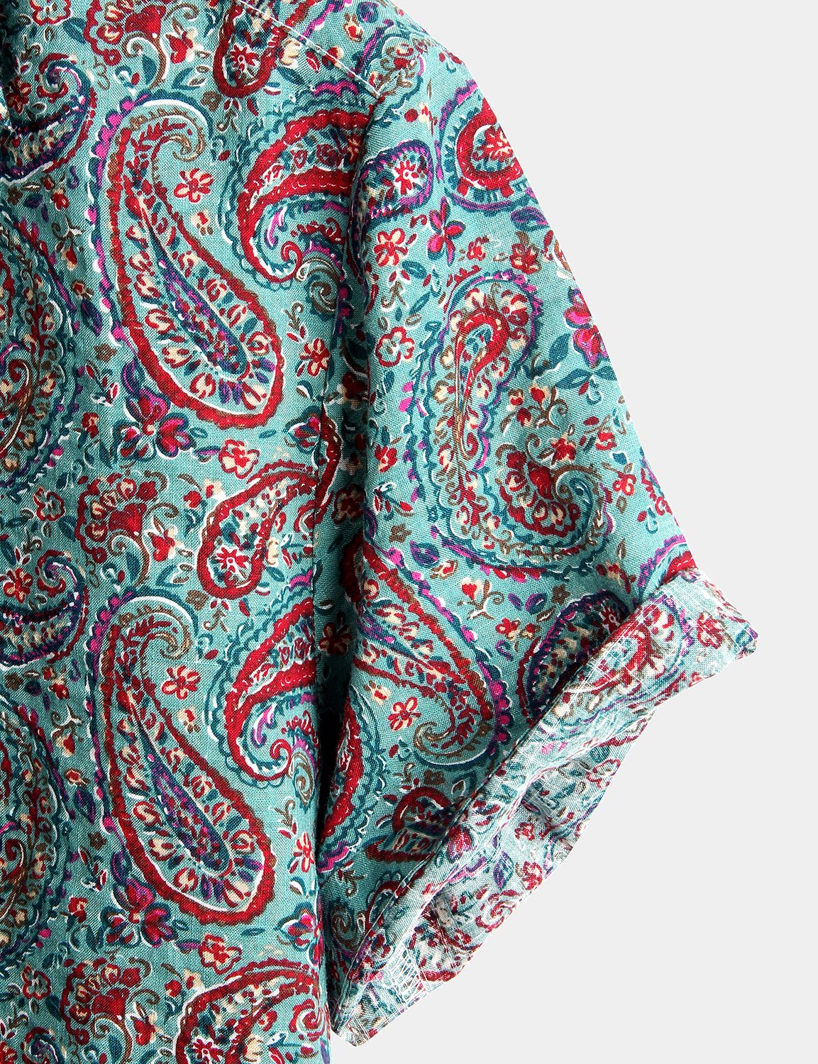Retro 70s Vintage Paisley Shirt