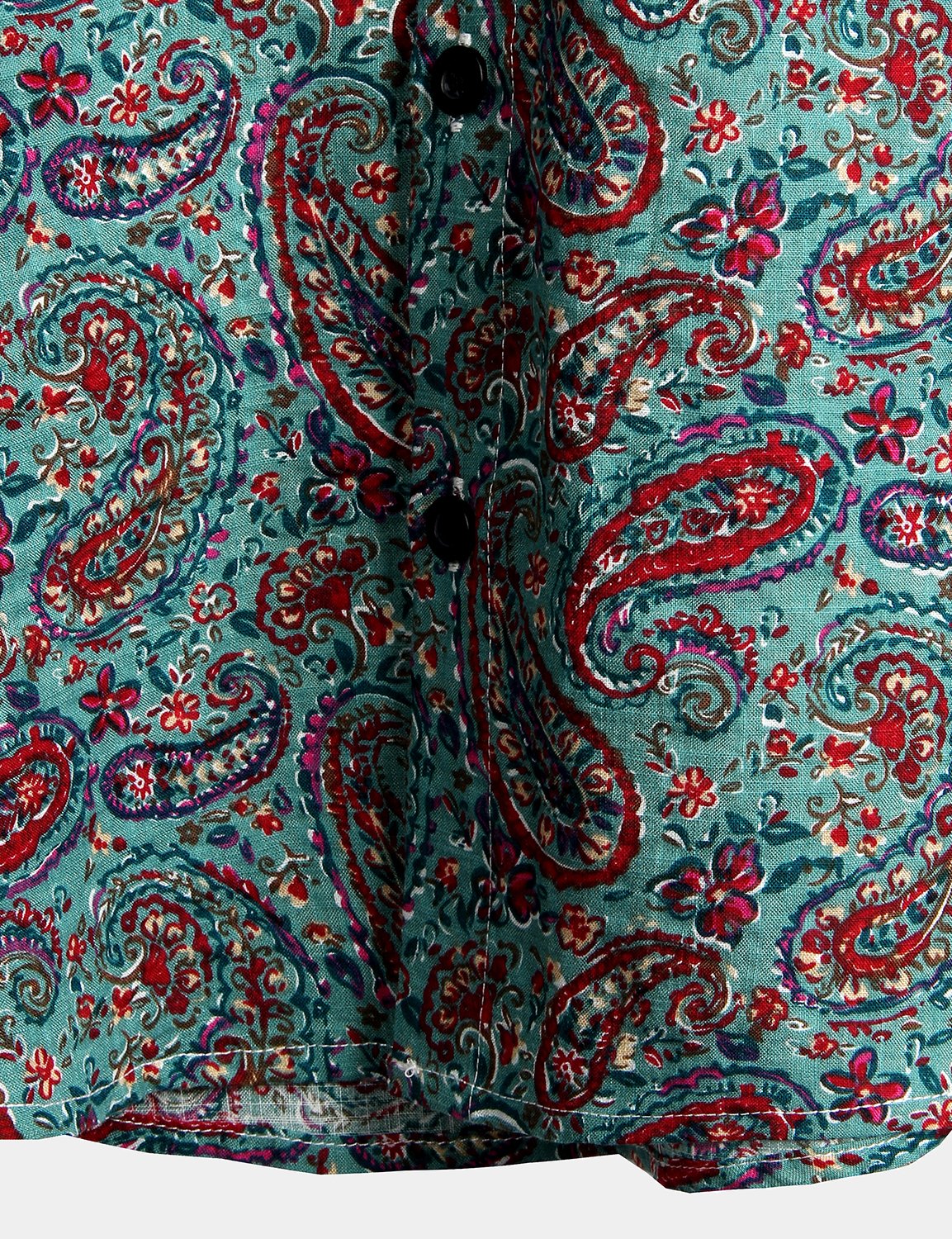 Retro 70s Vintage Paisley Shirt