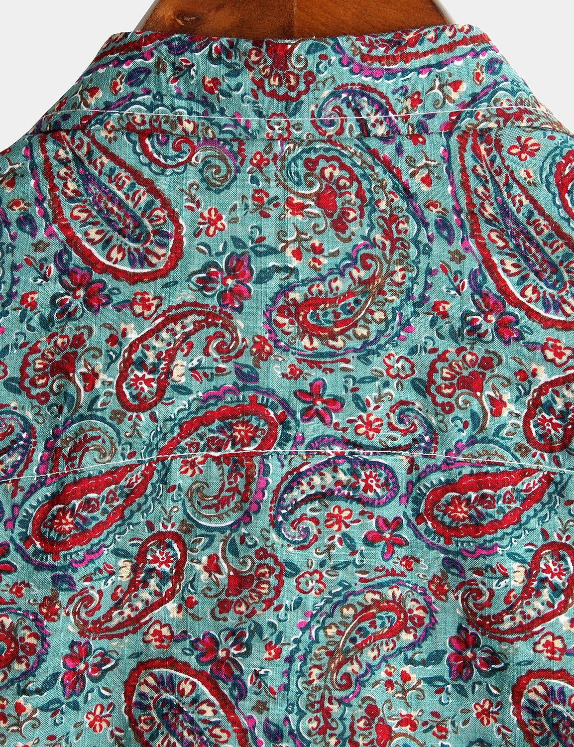 Retro 70s Vintage Paisley Shirt