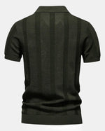 Zakynthos Textured Knit Polo