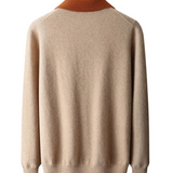 Castelle Cashmere Zip-Up Polo