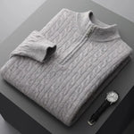 Deneb Cashmere Velour Half-Zip