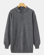 Gstaad Long-Sleeve Knit Polo