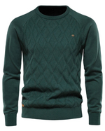 Men's Check Pattern Sweater V2