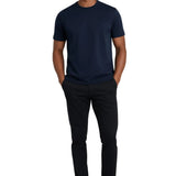 Men's Slim-Fit T-Shirt in Ocean Blue Color