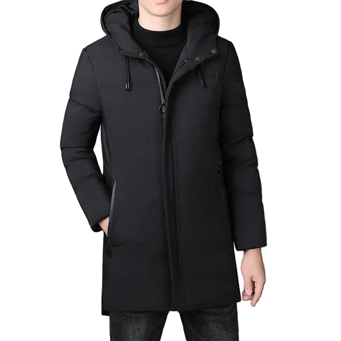 Elegant Men's Long Coat