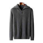 Taranto Merino Wool Zip Sweater