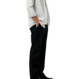Men's Navy Chinos – Relaxed Fit