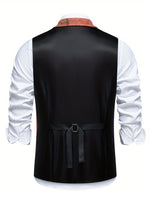 Elegant Patchwork Waistcoat