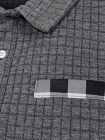 Fish Braid Polo Sweater