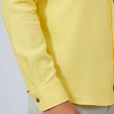 Monaco Linen Shirt – Light Yellow