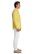 Monaco Linen Shirt – Light Yellow