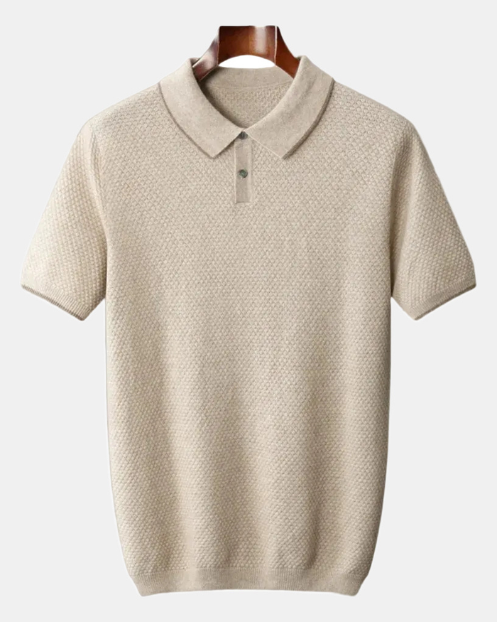 Aristo Men's Cashmere Polo Shirt