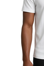 White Slim-Fit T-Shirt for Men