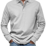Casual Polo Sweater