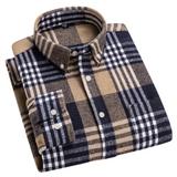 Cotton Checkered Shirt