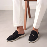 Black Suede Mediterranean Mules
