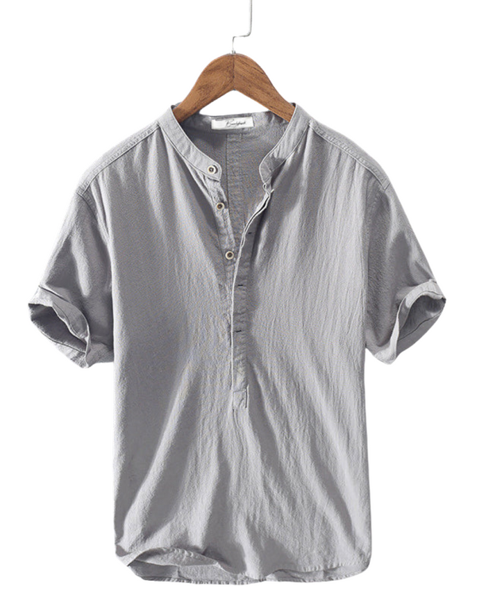 Singapore Men's Linen Shirt