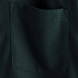 Casual Short-Sleeve Summer Shirt, Quilted Pattern, Perfect for the Beach