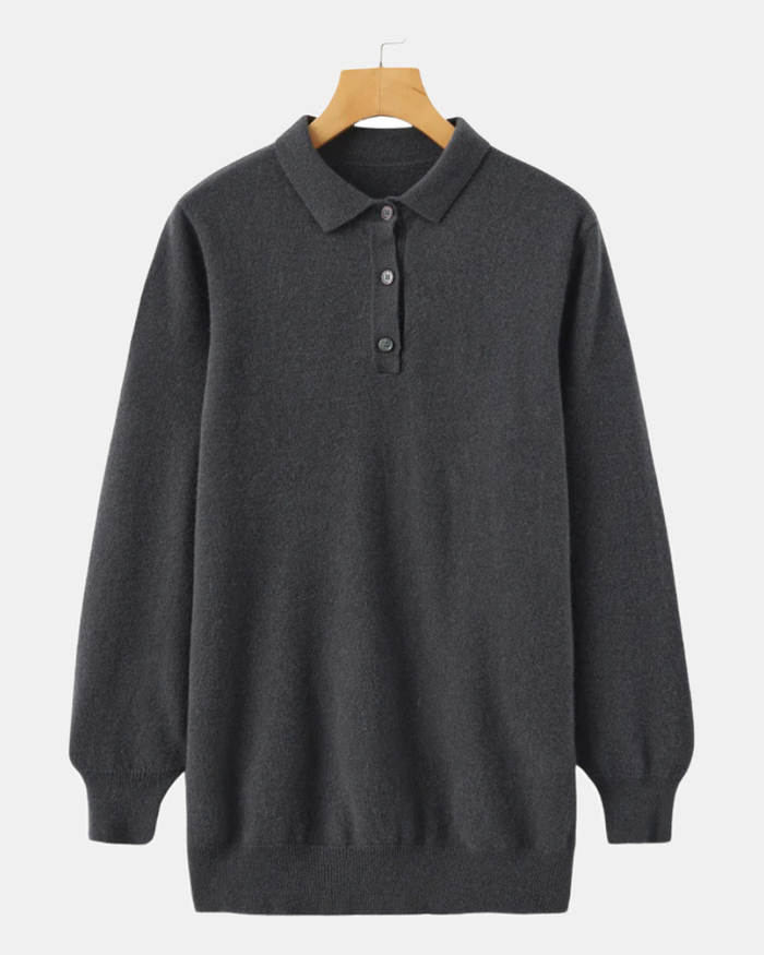 Men's Cashmere Polo Shirt