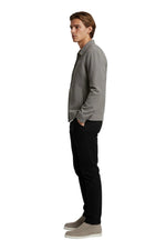 Gray Suede Jacket for Men – Modern Casual Jacket