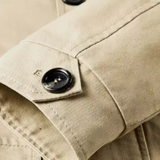 Elegant Jacket with Many Pockets