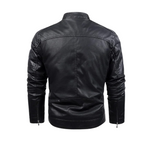 Retro Fleece Leather Lined Jacket