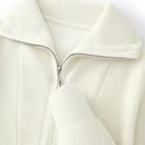 Portofino Cashmere Sweater with Half-Zip