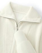 Portofino Cashmere Sweater with Half-Zip