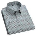 Cotton Shirt with Short Sleeve