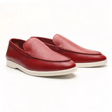 Leather loafers
