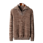 Taranto Merino Wool Zip Sweater