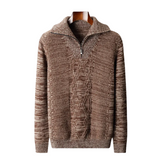 Taranto Merino Wool Zip Sweater
