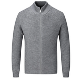Four Seasons Merino Wool Cardigan with Zipper