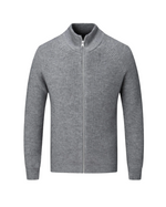Four Seasons Merino Wool Cardigan with Zipper