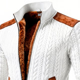 Valdenzo Strikket Jacquard Outer Jacket