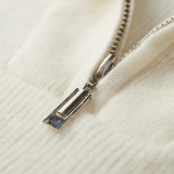 Portofino Cashmere Sweater with Half-Zip