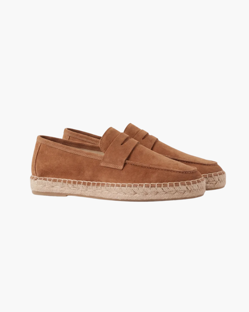 Espadriller Riviera i Brun Suede