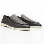 Leather loafers