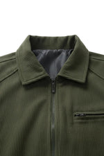 Men's Corduroy Jacket – Military Green