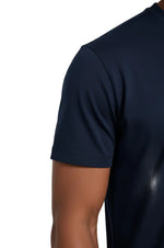 Men's Slim-Fit T-Shirt in Ocean Blue Color