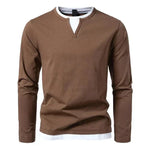 Alwin Premium Long Sleeve T-shirt in Combed Cotton
