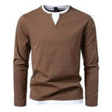 Alwin Premium Long Sleeve T-shirt in Combed Cotton