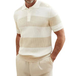 Dalibor - Striped Ribbed Polo