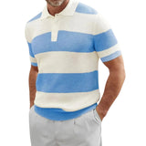 Dalibor - Striped Ribbed Polo